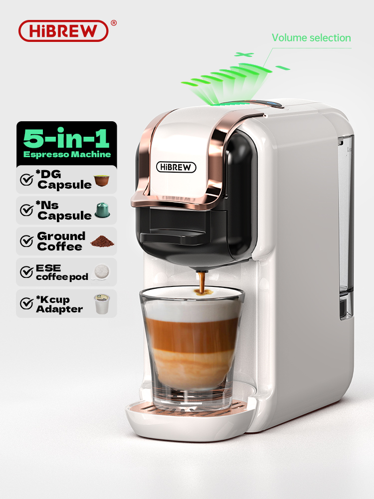 HiBREW 5 in 1 Multifunctional Capsule Coffee Machine - Image 2