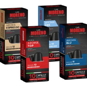 Caffe Moreno Capsule Compatibili Nespresso in Alluminio